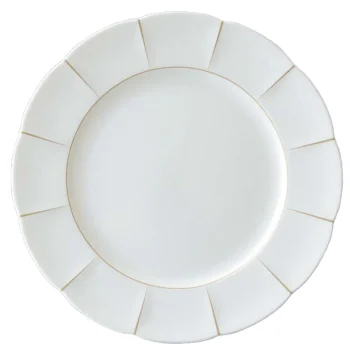 Narumi Lotus Collection Gold Couture 30cm Plate - Set of 12