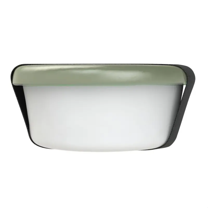 My Glass Studio Bento Box, Green - Set of 2 - Dia: 11 cm, H: 5 cm