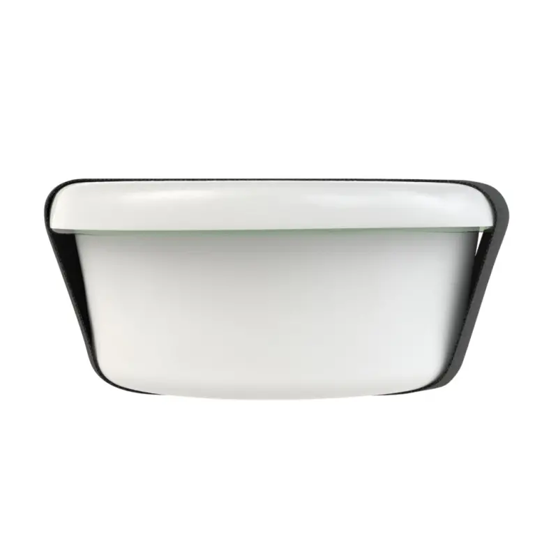My Glass Studio Bento Box, Grey - Set of 2 - Dia: 11 cm, H: 5 cm