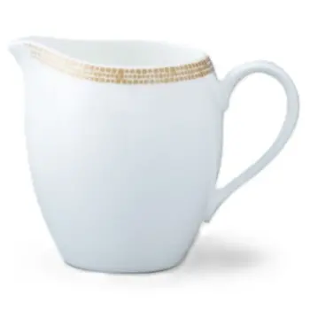 Narumi Cool Coupe Collection Luminar Gold (Border) Creamer Jug 180cc - Set of 36