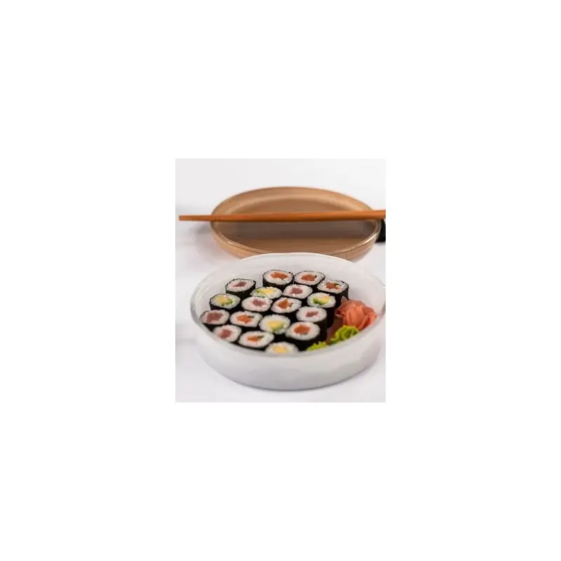 My Glass Studio Bento Box, Cream - Set of 3 - Dia: 19 cm, H: 5 cm