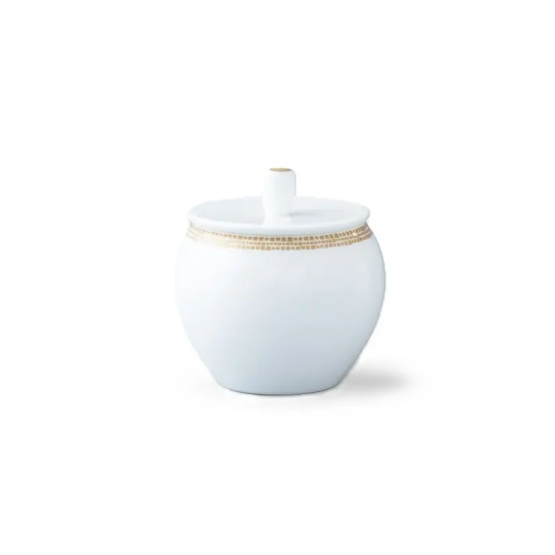 Narumi Cool Coupe Collection Luminar Gold (Border) Sugar Bowl 215cc - Set of 24