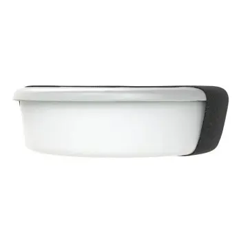 My Glass Studio Bento Box, Grey - Set of 4 - Dia: 15 cm, H: 4 cm