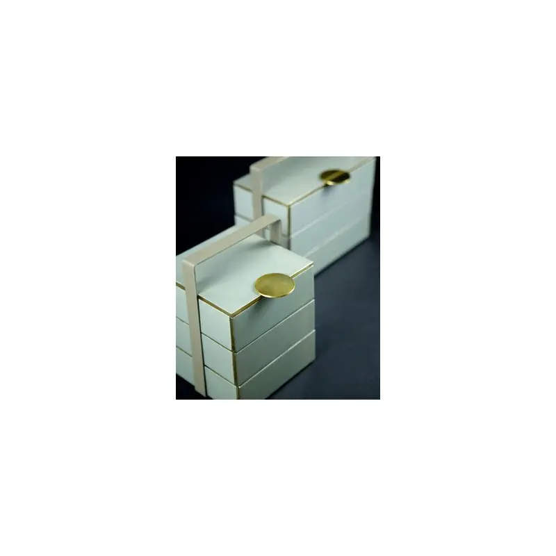 My Glass Studio Bento Box, Brown - Set of 2 - 22.8 x 13.0 x 20 cm