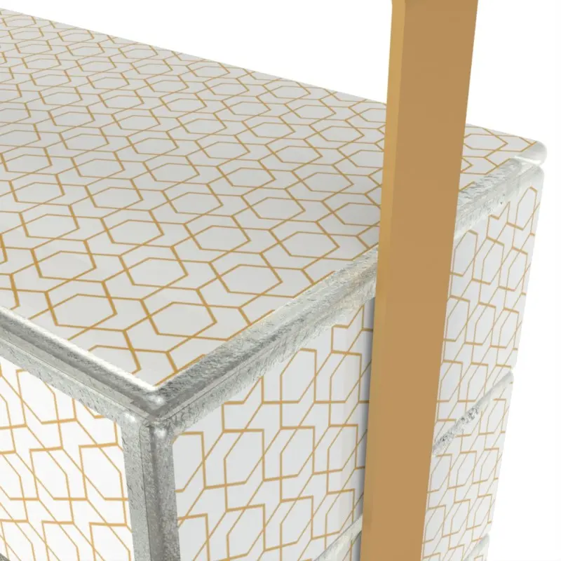 My Glass Studio Bento Box, White - Set of 2 - 22.8 x 13.0 x 20 cm