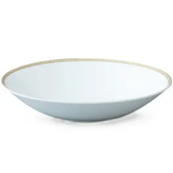 Narumi Cool Coupe Collection Luminar Gold (Border) 23cm Soup Plate - Set of 36