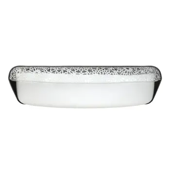 My Glass Studio Bento Box, White - Set of 3 - Dia: 19 cm, H: 5 cm