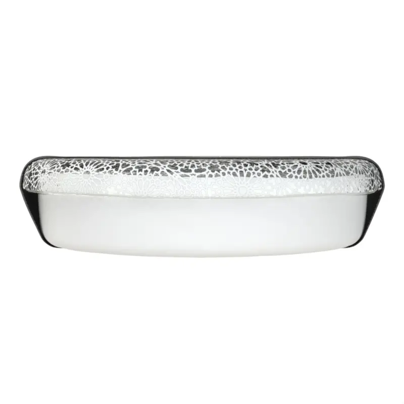 My Glass Studio Bento Box, White - Set of 3 - Dia: 19 cm, H: 5 cm