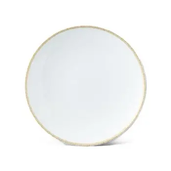 Narumi Cool Coupe Collection Luminar Gold (Border) 16cm Plate - Set of 24