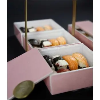 My Glass Studio Bento Box, Black - Set of 2 - 14.4 x 16.2 x 20 cm