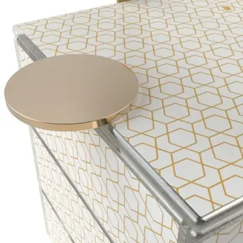 My Glass Studio Bento Box, White - Set of 2 - 14.4 x 16.2 x 20 cm