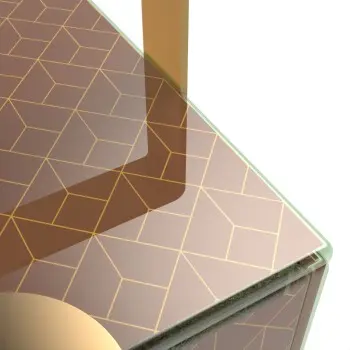 My Glass Studio Bento Box, Brown - Set of 2 - 14.4 x 16.2 x 20 cm