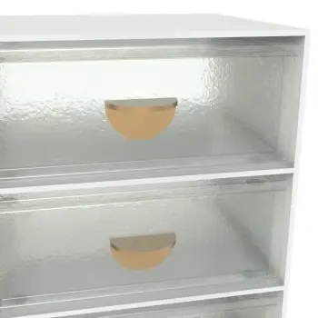 My Glass Studio Bento Box, Clear - Set of 3 - 28.6 x 14.0 x 19 cm