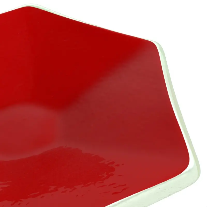 My Glass Studio Tasting Plate, Red - Set of 24 - Dia: 12 cm, H: 2 cm My Glass Studio Tasting Plate, Red - Set of 24 - Dia: 12 cm, H: 2 cm