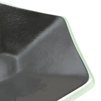 My Glass Studio Tasting Plate, Grey - Set of 24 - Dia: 12 cm, H: 2 cm