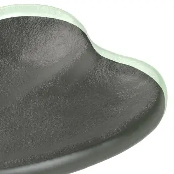 My Glass Studio Tasting Plate, Grey - Set of 20 - 6.5 x 5.5 x 1 cm