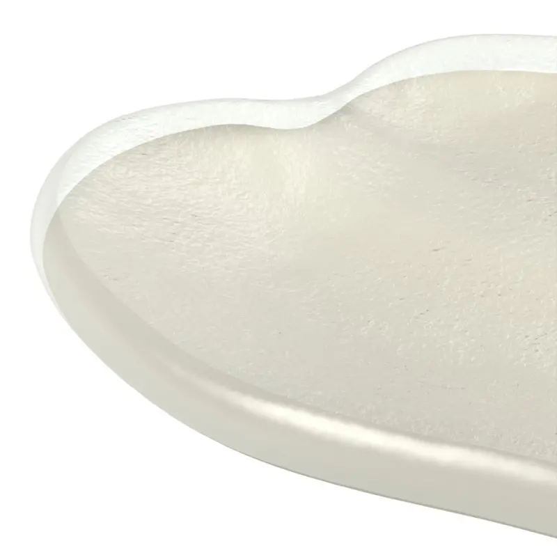 My Glass Studio Tasting Plate, Cream - Set of 20 - 6.5 x 5.5 x 1 cm