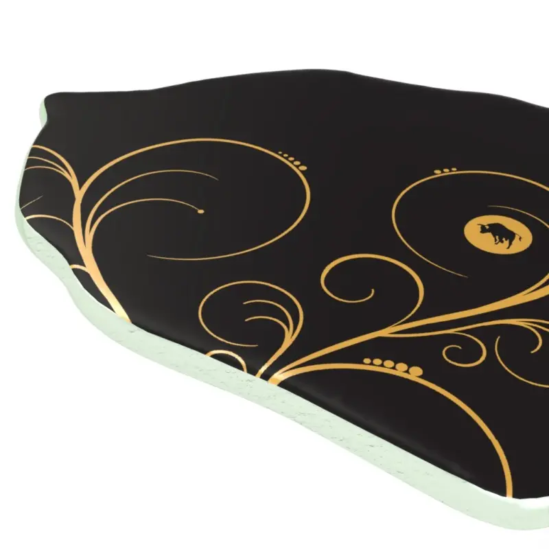 My Glass Studio Tasting Plate, Black - Set of 12 - 15.5 x 9.0 x 3 cm My Glass Studio Tasting Plate, Black - Set of 12 - 15.5 x 9.0 x 3 cm