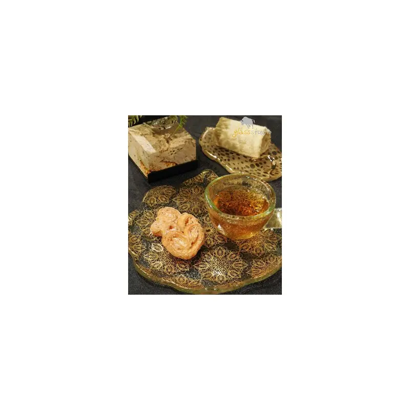My Glass Studio Tasting Plate, Black - Set of 12 - 15.5 x 9.0 x 3 cm My Glass Studio Tasting Plate, Black - Set of 12 - 15.5 x 9.0 x 3 cm