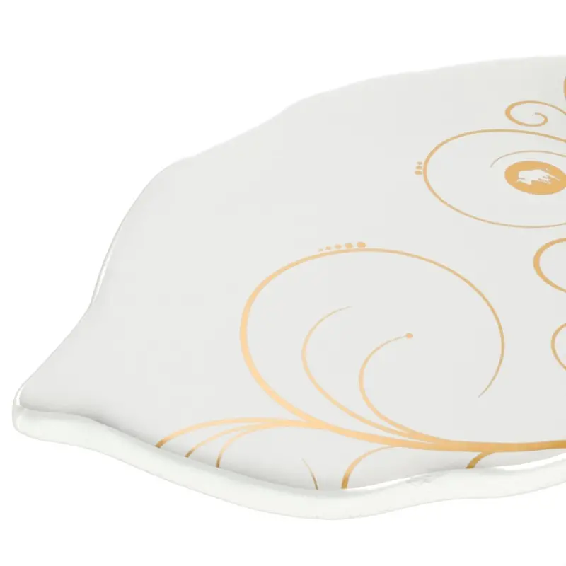 My Glass Studio Tasting Plate, White - Set of 12 - 15.5 x 9.0 x 3 cm My Glass Studio Tasting Plate, White - Set of 12 - 15.5 x 9.0 x 3 cm