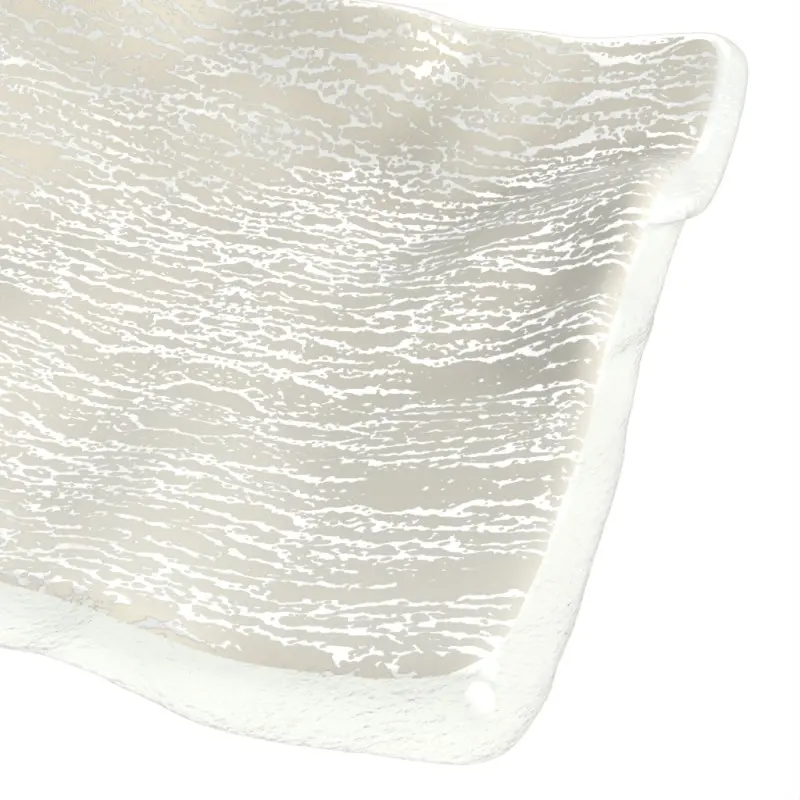 My Glass Studio Tasting Plate / Bowl, Cream - Set of 6 - 8.5 x 8.5 x 2 cm My Glass Studio Tasting Plate / Bowl, Cream - Set of 6 - 8.5 x 8.5 x 2 cm