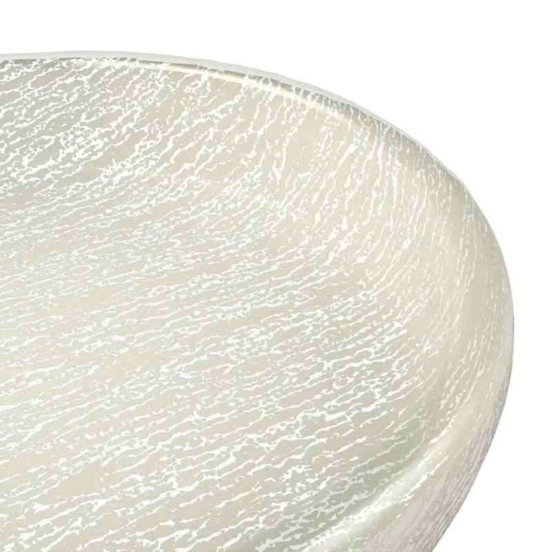 My Glass Studio Tasting Plate / Bowl, Cream - Set of 10 - 11.7 x 2.5 x 0cm