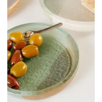 My Glass Studio Tasting Plate / Bowl, Cream - Set of 10 - 11.7 x 2.5 x 0cm