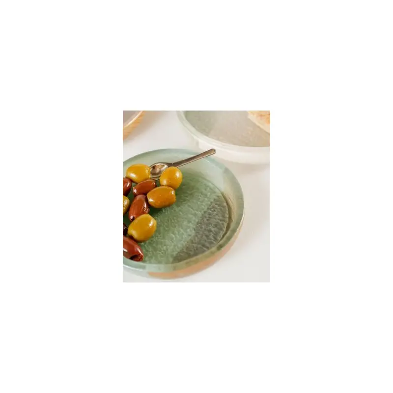 My Glass Studio Tasting Plate / Bowl, Cream - Set of 10 - 11.7 x 2.5 x 0cm