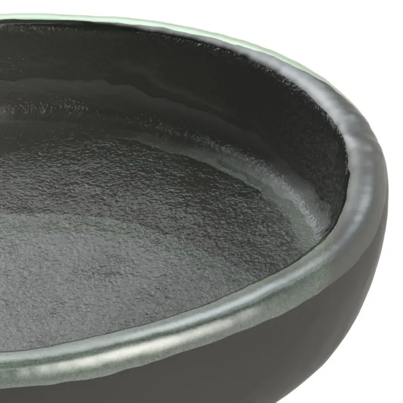 My Glass Studio Olive Bowl, Grey - Set of 10 - 11.7 x 2.5 x 0cm