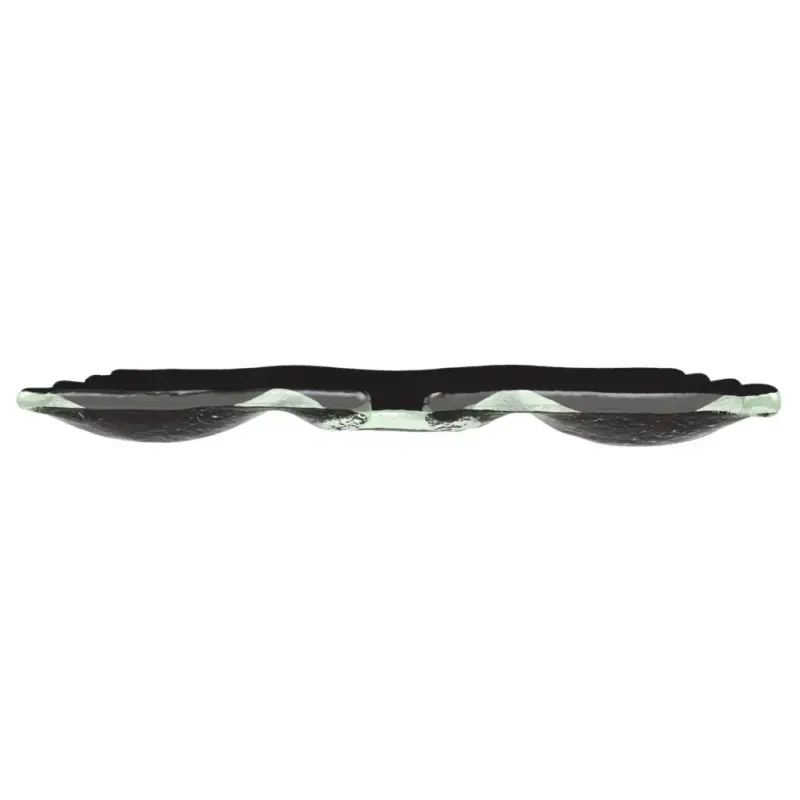 My Glass Studio Wine Holder Plate, Black - Set of 10 - 22.5 x 22.5 x 1.8 cm My Glass Studio Wine Holder Plate, Black - Set of 10 - 22.5 x 22.5 x 1.8 cm