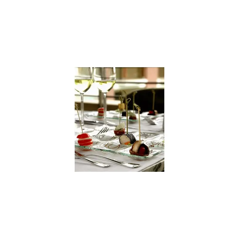 My Glass Studio Wine Holder Plate, Black - Set of 10 - 22.5 x 22.5 x 1.8 cm My Glass Studio Wine Holder Plate, Black - Set of 10 - 22.5 x 22.5 x 1.8 cm