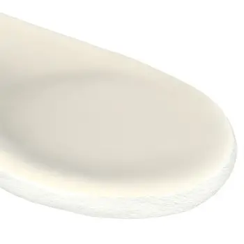 My Glass Studio Appetizer Spoon, Cream - Set of 16 - 9.7 x 4.4 x 2 cm
