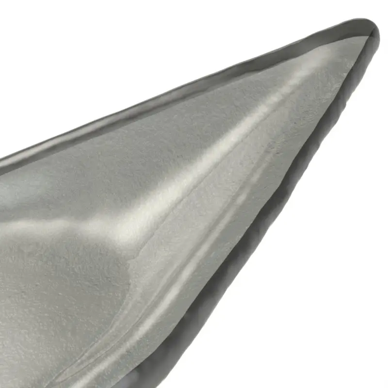 My Glass Studio Appetizer Spoon, Grey - Set of 16 - 9.7 x 4.4 x 2 cm