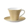 Narumi Flat Rim Collection Gold Dust Espresso Saucer - Set of 96
