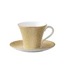 Narumi Flat Rim Collection Gold Dust Espresso Cup - Set of 24