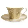Narumi Flat Rim Collection Gold Dust Tea/Coffee Cup - Set of 24