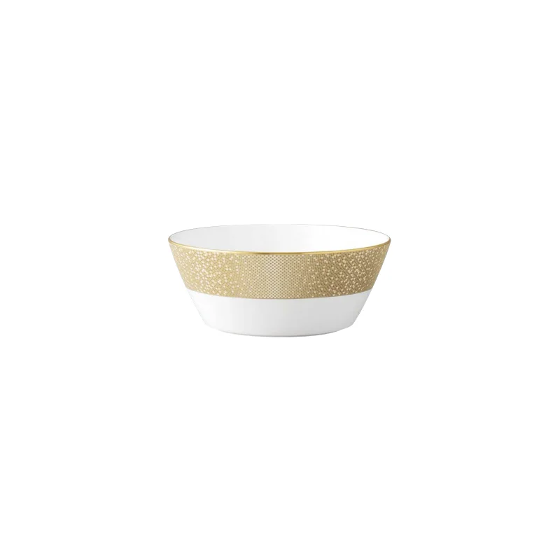 Narumi Flat Rim Collection Gold Dust 16cm Bowl - Set of 24 Narumi Flat Rim Collection Gold Dust 16cm Bowl - Set of 24