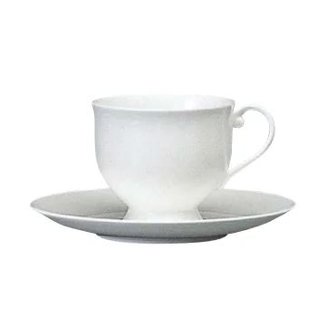 Narumi New Rim Collection White Tea/Coffee Cup - Set of 36