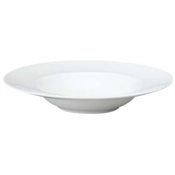 Narumi New Rim Collection White 29cm Pasta Plate - Set of 6