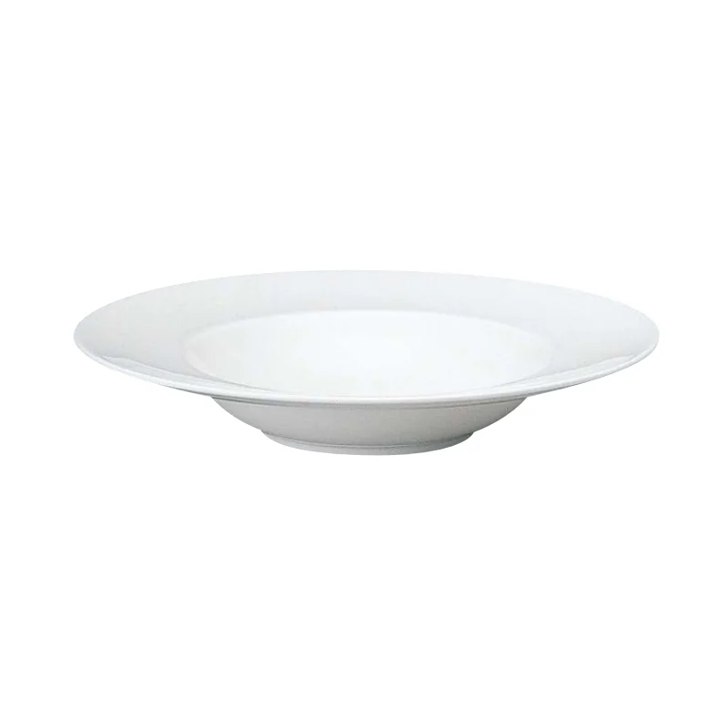 Narumi New Rim Collection White 29cm Pasta Plate - Set of 6 Narumi New Rim Collection White 29cm Pasta Plate - Set of 6