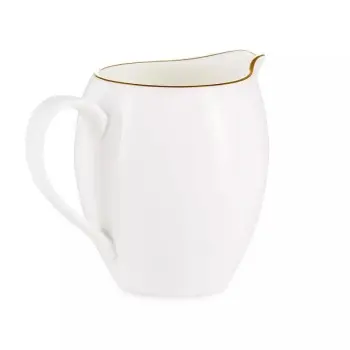Narumi Cool Coupe Collection Glowing Gold Creamer Jug 310cc - Set of 12