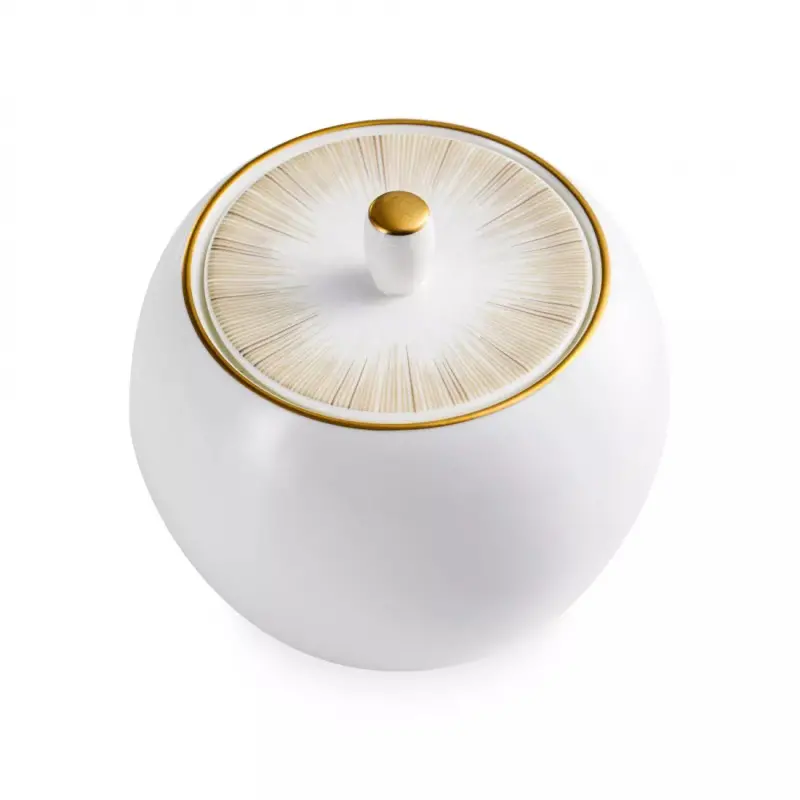 Narumi Cool Coupe Collection Glowing Gold Tea Pot With Cover 1,180cc - Set of 4