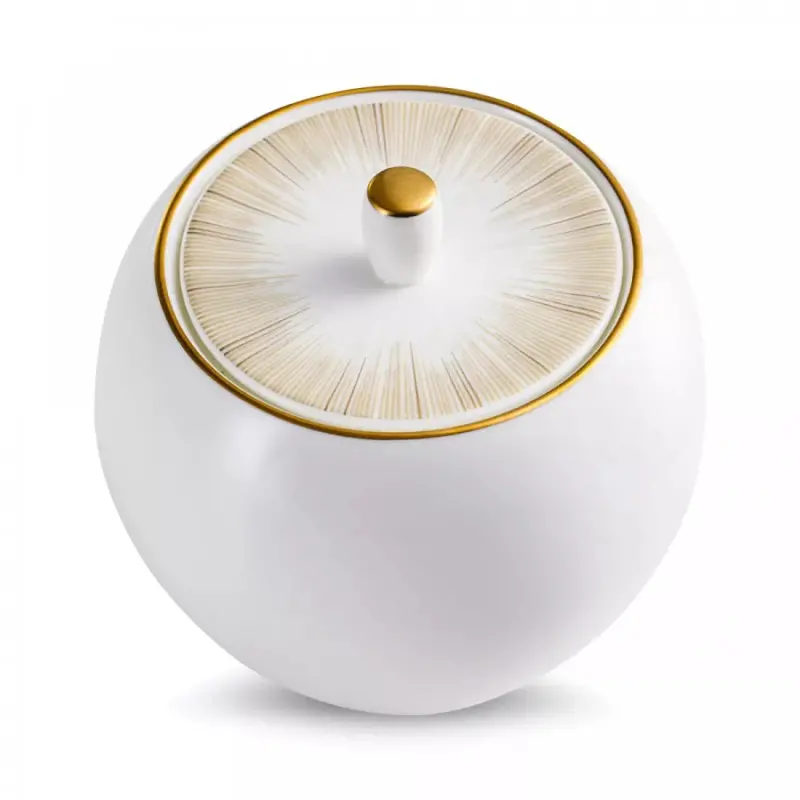 Narumi Cool Coupe Collection Glowing Gold Sugar Bowl With Cover 430cc - Set of 12 Narumi Cool Coupe Collection Glowing Gold Sugar Bowl With Cover 430cc - Set of 12