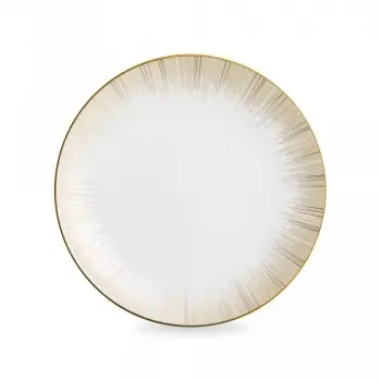 Narumi Cool Coupe Collection Glowing Gold 16cm Plate - Set of 24