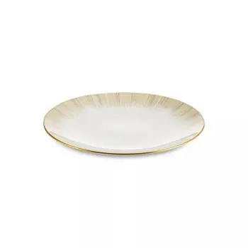Narumi Cool Coupe Collection Glowing Gold 16cm Plate - Set of 24
