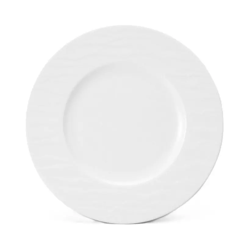 Narumi New Rim Collection White 16cm Plate - Set of 48