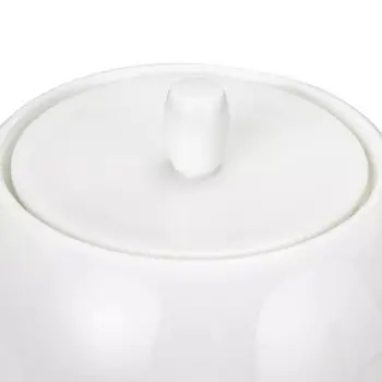 Narumi Cool Coupe Collection White Sugar Bowl With Cover 430cc - Set of 12