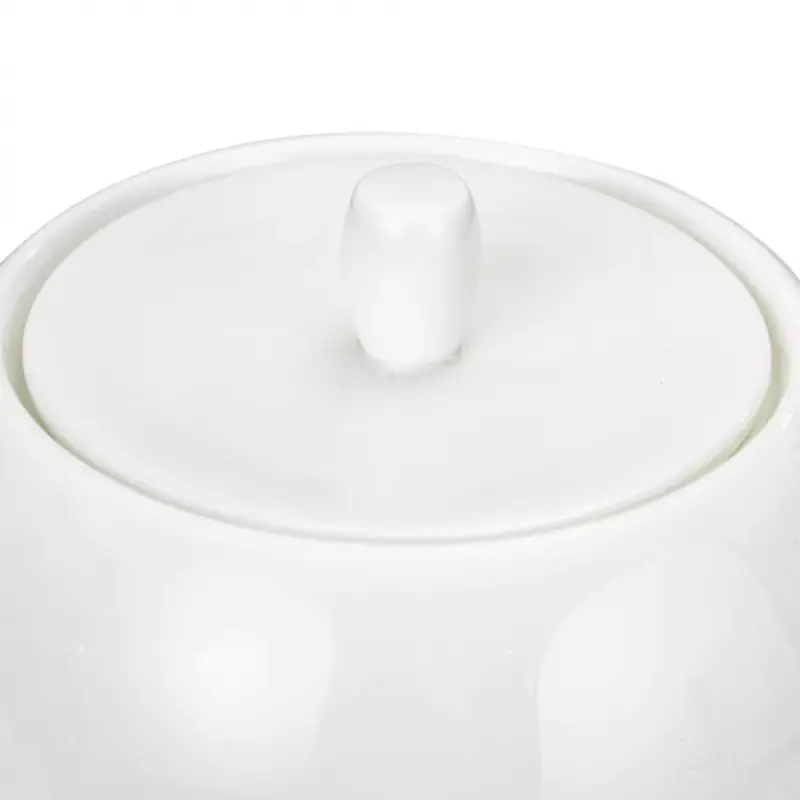 Narumi Cool Coupe Collection White Sugar Bowl With Cover 430cc - Set of 12 Narumi Cool Coupe Collection White Sugar Bowl With Cover 430cc - Set of 12