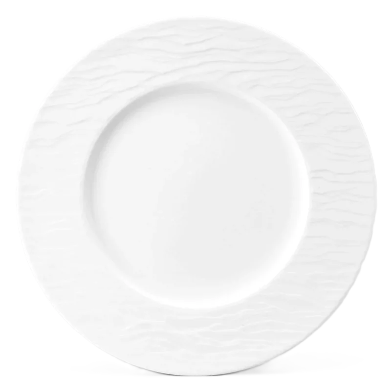 Narumi New Rim Collection White 30cm Plate - Set of 6 Narumi New Rim Collection White 30cm Plate - Set of 6