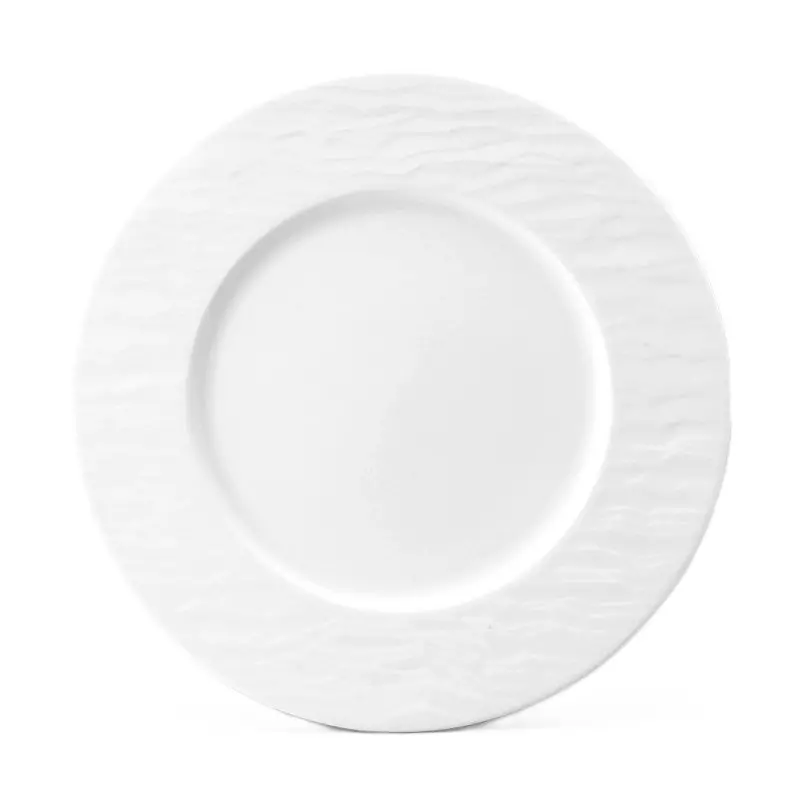 Narumi New Rim Collection White 27cm Plate - Set of 24